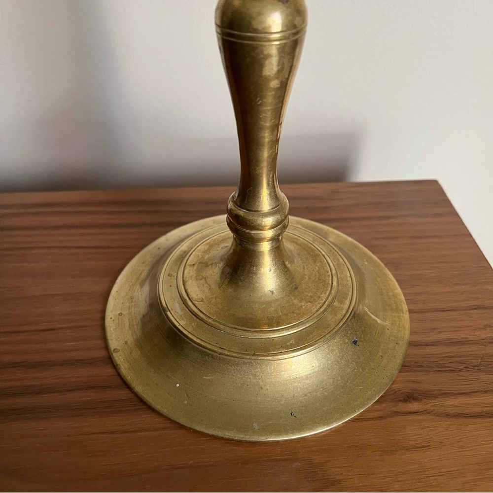 Antique / vintage Menorah in Brass - Picture 3 of 3